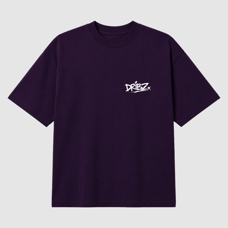 Oversized - Dribz - Roxo